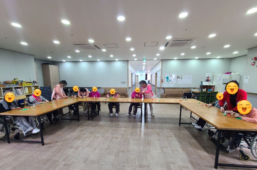 크리스마스 리스만들기